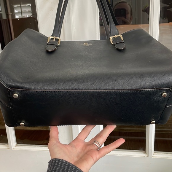 Kate Spade Ariel Black Saffiano Leather Tote - Picture 10 of 14